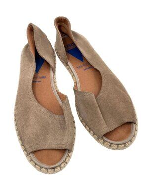 Verbenas Suede Leather Flat Shoes